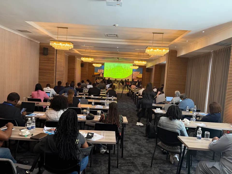 AfriCap Hub conference delegates in discussion